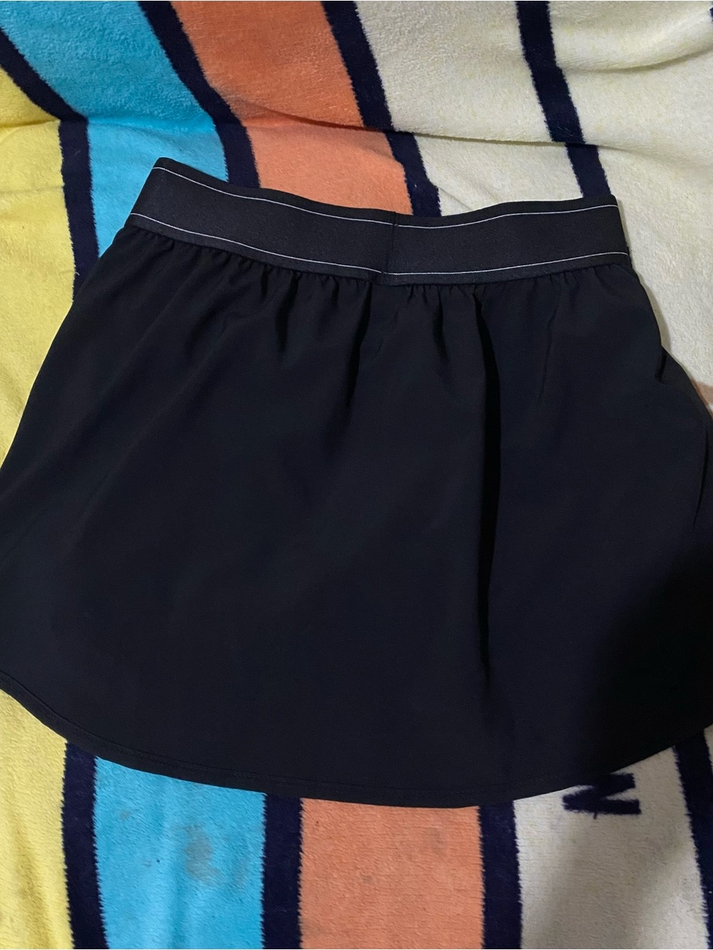 ALO Yoga Black Short Sleeve Mini Tee Dress - Picture 3 of 4
